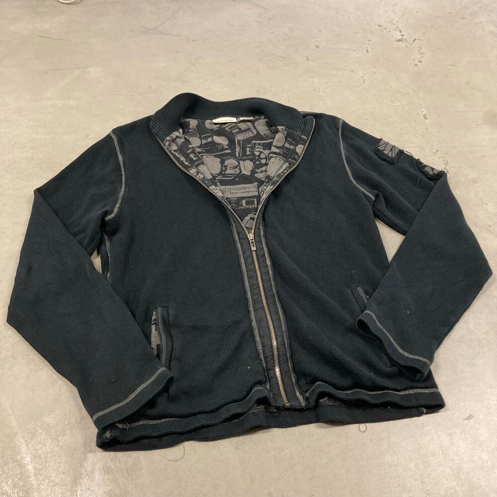 vintage y2k deconstructed dkny jacket